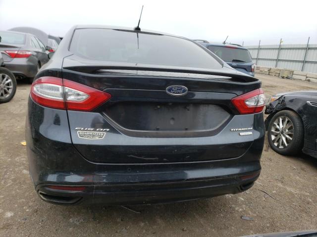 3FA6P0K92DR166386 - 2013 FORD FUSION TITANIUM BLACK photo 6