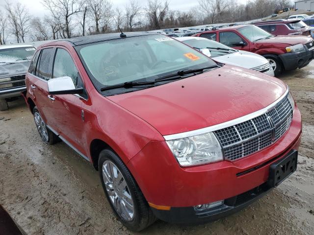 2LMDJ8JC9ABJ18134 - 2010 LINCOLN MKX RED photo 4