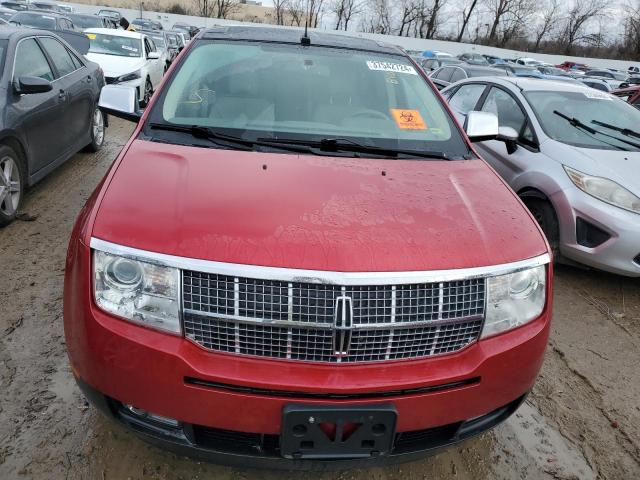 2LMDJ8JC9ABJ18134 - 2010 LINCOLN MKX RED photo 5