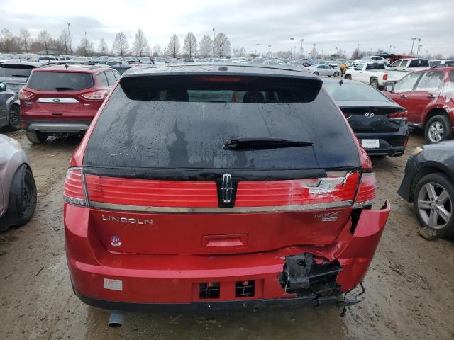 2LMDJ8JC9ABJ18134 - 2010 LINCOLN MKX RED photo 6