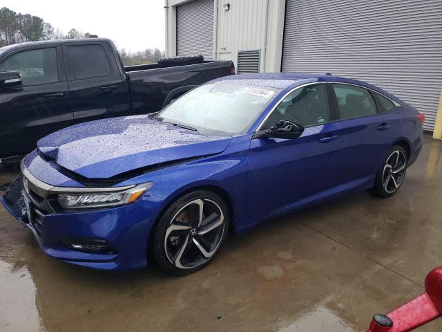 1HGCV1F37LA106340 - 2020 HONDA ACCORD SPORT BLUE photo 1