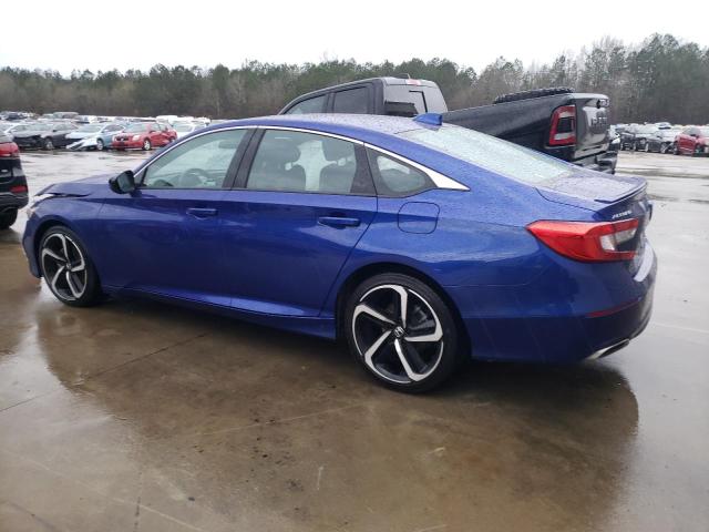 1HGCV1F37LA106340 - 2020 HONDA ACCORD SPORT BLUE photo 2