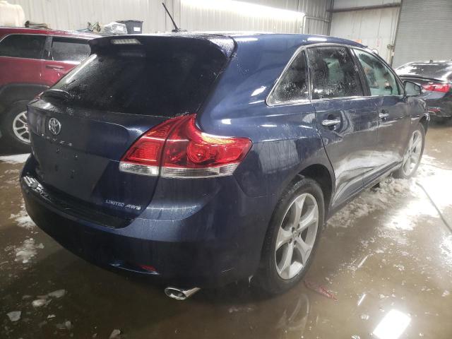 4T3BK3BB3FU117675 - 2015 TOYOTA VENZA LE BLUE photo 3