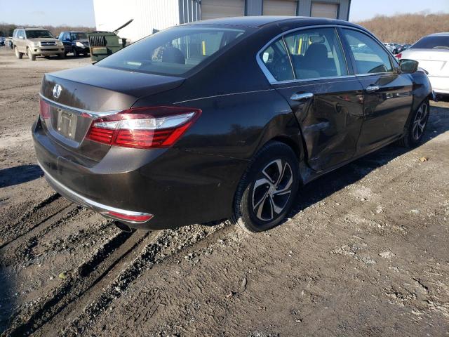 1HGCR2F35GA222703 - 2016 HONDA ACCORD LX BLACK photo 3