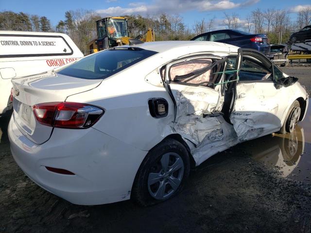 1G1BC5SM7J7147639 - 2018 CHEVROLET CRUZE LS WHITE photo 3