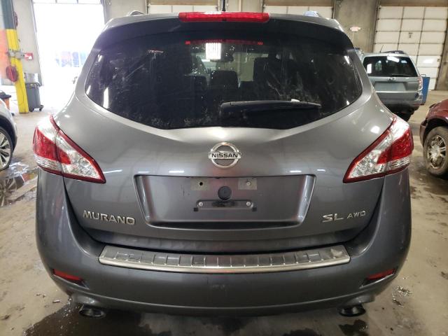 JN8AZ1MW2DW301083 - 2013 NISSAN MURANO S GRAY photo 6