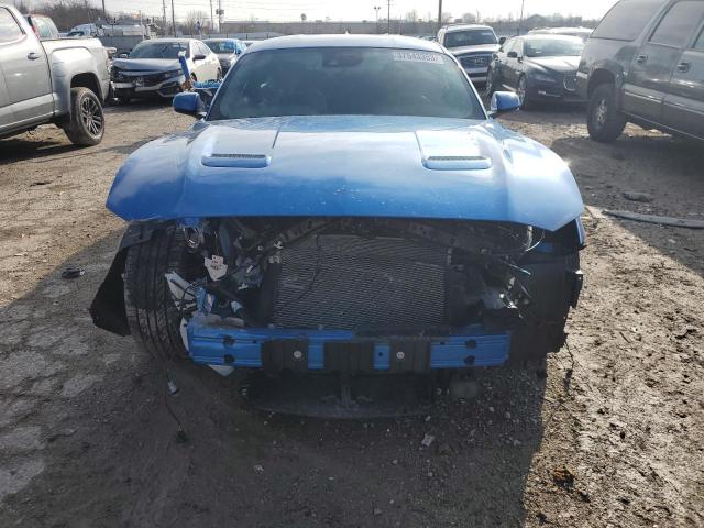 1FA6P8CF0M5135059 - 2021 FORD MUSTANG GT BLUE photo 5