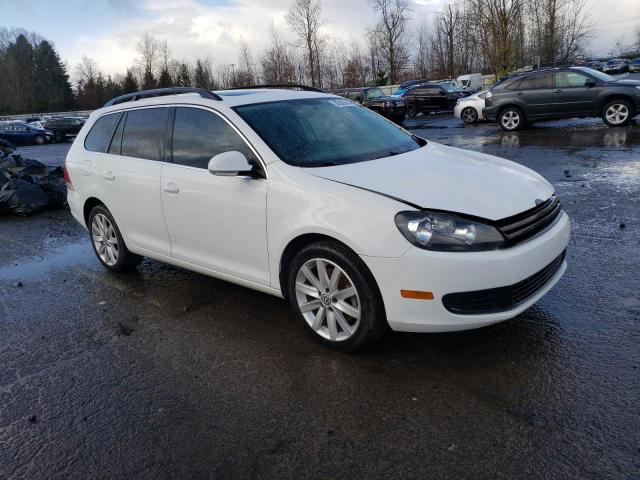 3VWPL7AJ3EM615567 - 2014 VOLKSWAGEN JETTA TDI WHITE photo 4