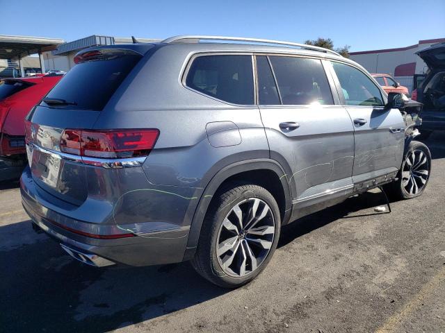 1V2CR2CA4MC578978 - 2021 VOLKSWAGEN ATLAS SEL R-LINE GRAY photo 3