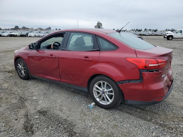 1FADP3F25GL247133 - 2016 FORD FOCUS SE BURGUNDY photo 2