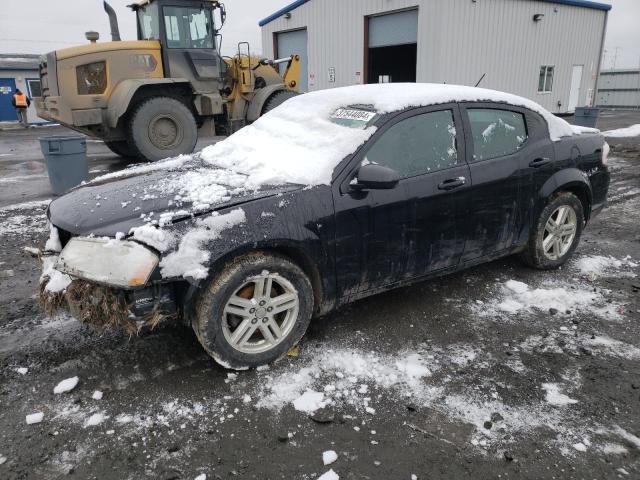 1B3BD1FB2BN572982 - 2011 DODGE AVENGER MAINSTREET BLACK photo 1