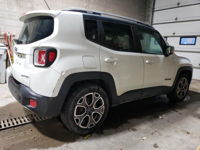 ZACCJADT6GPC82413 - 2016 JEEP RENEGADE LIMITED WHITE photo 3