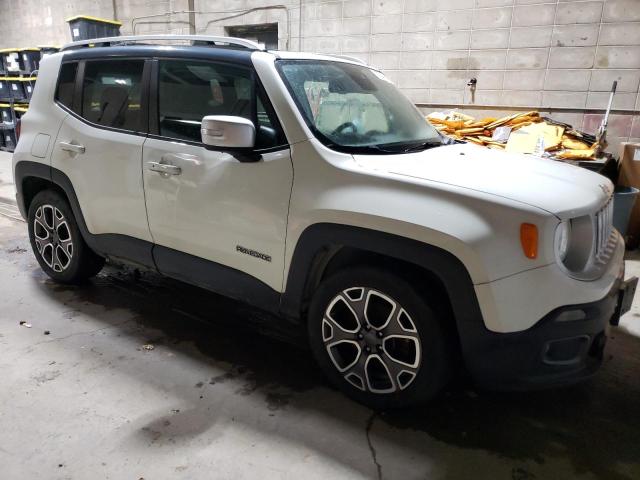 ZACCJADT6GPC82413 - 2016 JEEP RENEGADE LIMITED WHITE photo 4