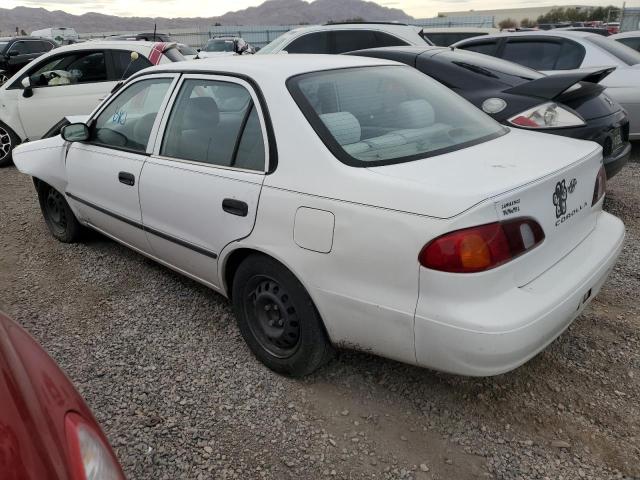 1NXBR12E2YZ333524 - 2000 TOYOTA COROLLA VE WHITE photo 2