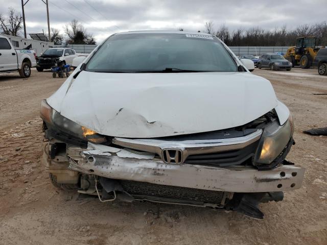 19XFB2F83CE001569 - 2012 HONDA CIVIC EX WHITE photo 5