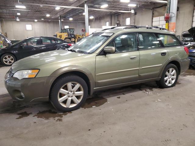 4S4BP62C066345402 - 2006 SUBARU LEGACY OUTBACK 2.5I LIMITED GREEN photo 1