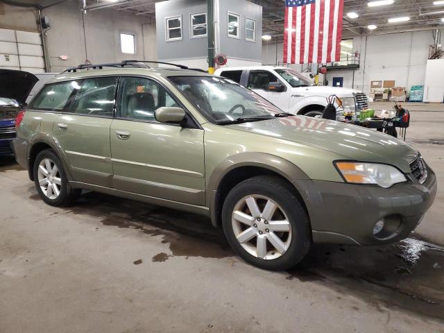 4S4BP62C066345402 - 2006 SUBARU LEGACY OUTBACK 2.5I LIMITED GREEN photo 4