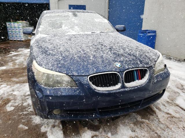 WBANF33556CB86008 - 2006 BMW 525 XI BLUE photo 5