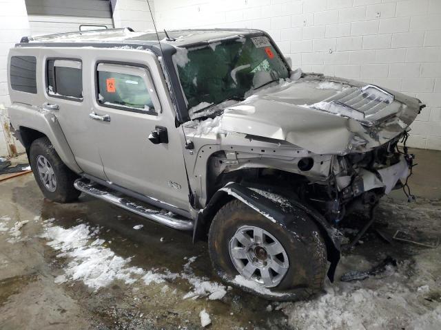 5GTEN13E998111545 - 2009 HUMMER H3 TAN photo 4