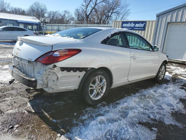 4T1CE30P06U619059 - 2006 TOYOTA CAMRY SOLA SE WHITE photo 3