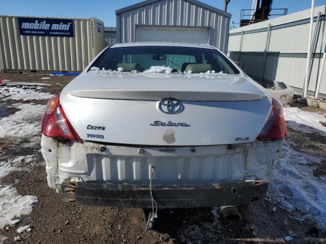 4T1CE30P06U619059 - 2006 TOYOTA CAMRY SOLA SE WHITE photo 6