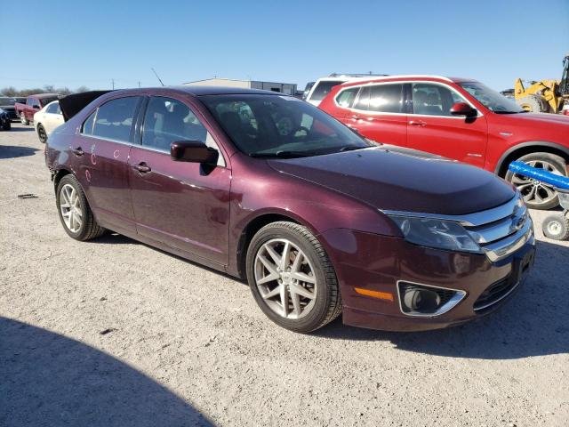 3FAHP0JAXBR114182 - 2011 FORD FUSION SEL PURPLE photo 4