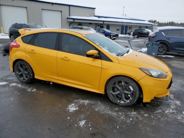 1FADP3L91DL206916 - 2013 FORD FOCUS ST YELLOW photo 4