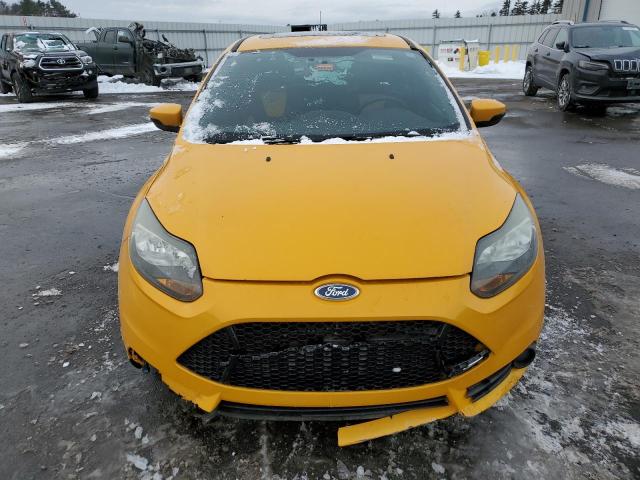 1FADP3L91DL206916 - 2013 FORD FOCUS ST YELLOW photo 5