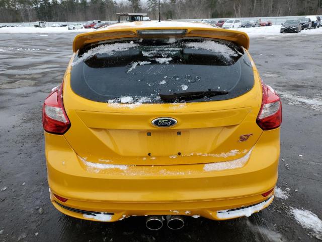 1FADP3L91DL206916 - 2013 FORD FOCUS ST YELLOW photo 6
