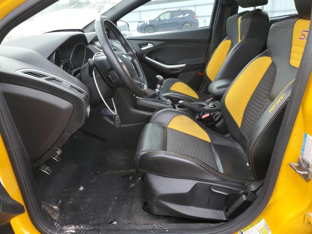 1FADP3L91DL206916 - 2013 FORD FOCUS ST YELLOW photo 7