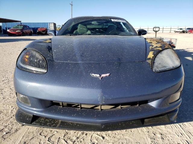 1G1YF2DW8C5106627 - 2012 CHEVROLET CORVETTE BLUE photo 5