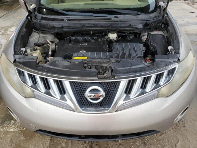 JN8AZ1MU3AW006262 - 2010 NISSAN MURANO S TAN photo 12