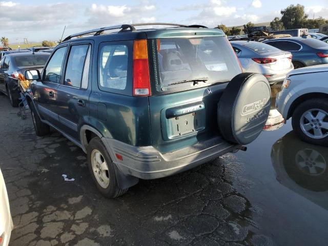 JHLRD1845VC023632 - 1997 HONDA CR-V LX GREEN photo 2