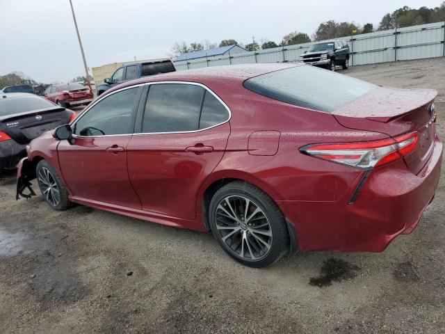 4T1B11HK3JU654482 - 2018 TOYOTA CAMRY L MAROON photo 2