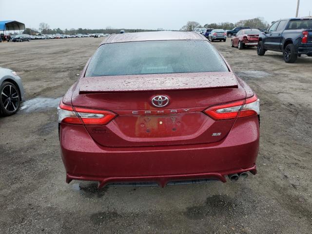 4T1B11HK3JU654482 - 2018 TOYOTA CAMRY L MAROON photo 6