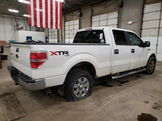 1FTFW1E83AFD21106 - 2010 FORD F150 SUPERCREW WHITE photo 3