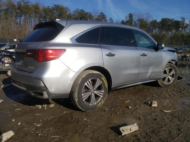 5J8YD4H32JL018546 - 2018 ACURA MDX SILVER photo 3