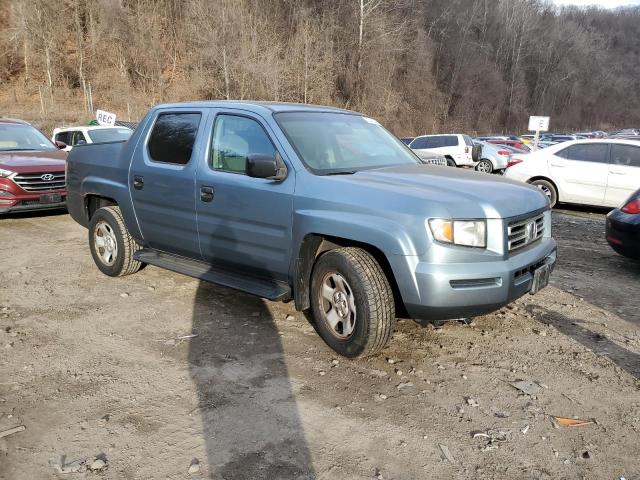 2HJYK16276H522846 - 2006 HONDA RIDGELINE RT BLUE photo 4