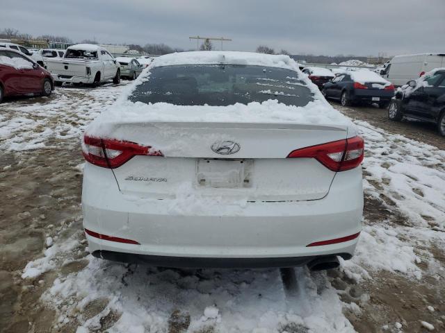 5NPE24AF6HH589418 - 2017 HYUNDAI SONATA SE WHITE photo 6