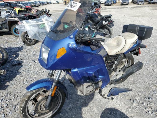 WB1051400H0054179 - 1987 BMW K100 RT BLUE photo 2