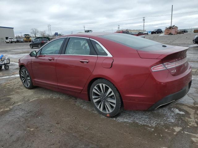 3LN6L5C90HR620380 - 2017 LINCOLN MKZ SELECT RED photo 2