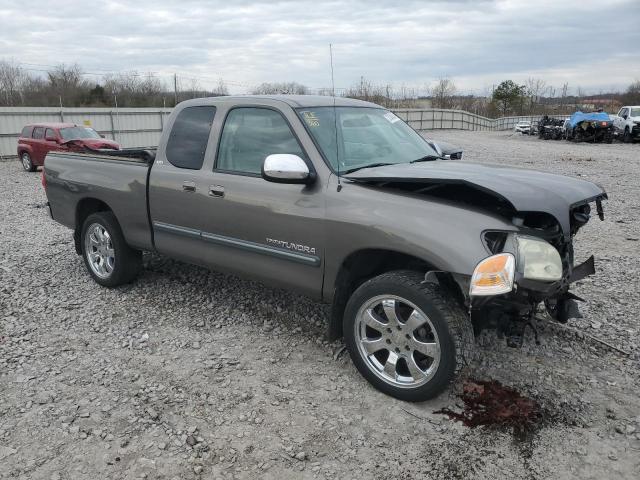 5TBRT34136S481802 - 2006 TOYOTA TUNDRA ACCESS CAB SR5 GRAY photo 4