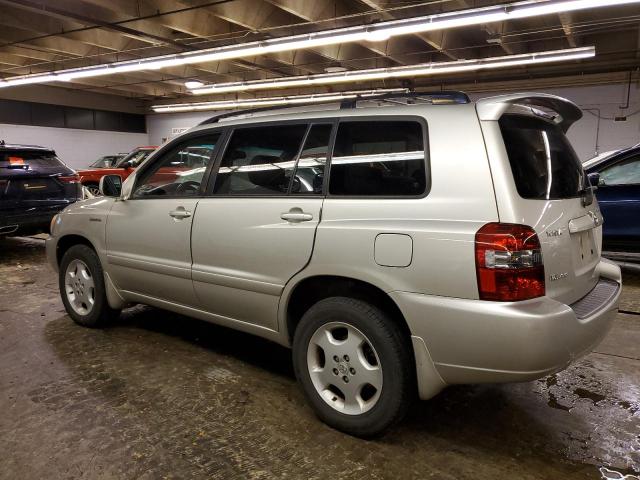 JTEEP21A240023480 - 2004 TOYOTA HIGHLANDER SILVER photo 2