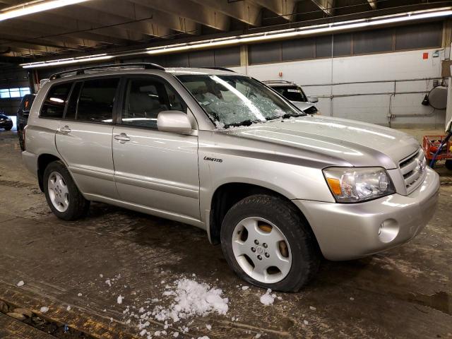 JTEEP21A240023480 - 2004 TOYOTA HIGHLANDER SILVER photo 4