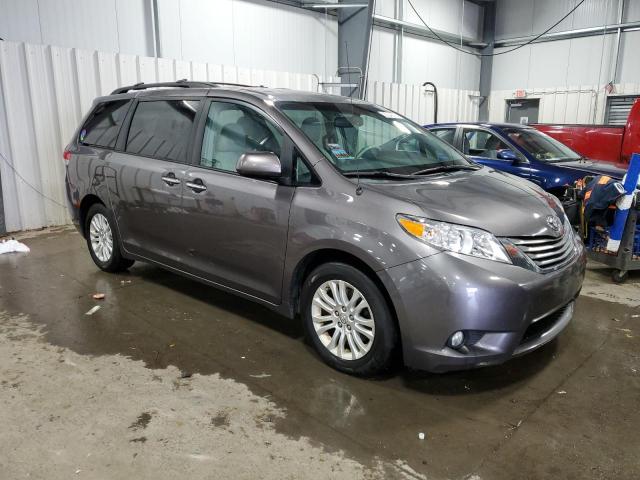 5TDYK3DC4DS358479 - 2013 TOYOTA SIENNA XLE GRAY photo 4