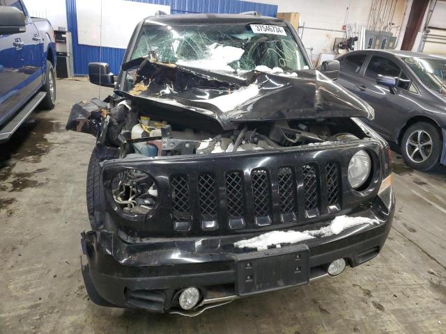 1C4NJRCB8ED524260 - 2014 JEEP PATRIOT LIMITED BLACK photo 5