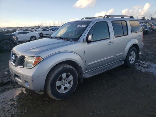 5N1AR18U75C783858 - 2005 NISSAN PATHFINDER LE 银色 照片 1