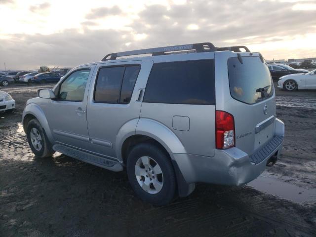 5N1AR18U75C783858 - 2005 NISSAN PATHFINDER LE 银色 照片 2