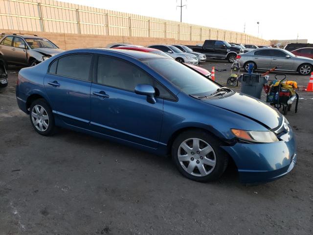 1HGFA16556L079304 - 2006 HONDA CIVIC LX BLUE photo 4