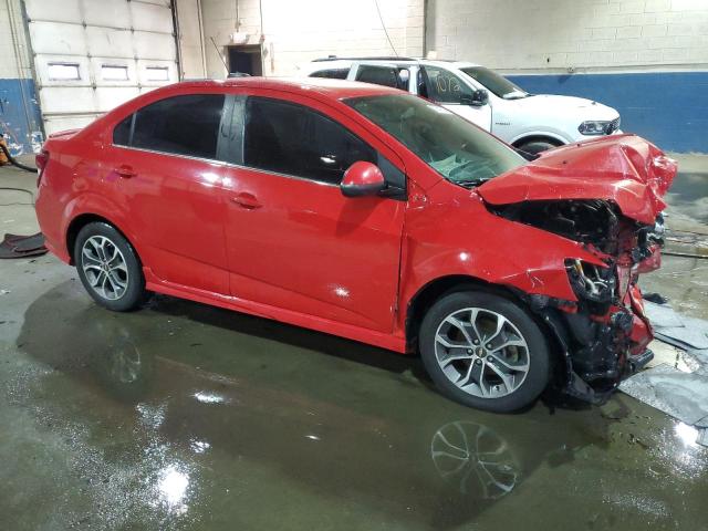 1G1JD5SH6H4168392 - 2017 CHEVROLET SONIC LT RED photo 4